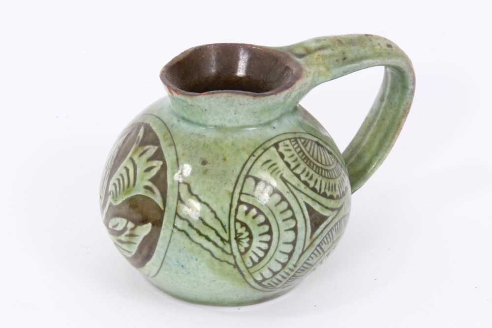 Lot 93 - Small Branham Barum pottery jug.