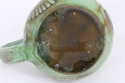 Lot 93 - Small Branham Barum pottery jug.