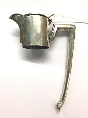 Lot 1010 - Silver claret jug mount by Walker & Hall