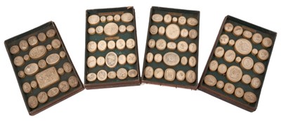 Lot 775 - Collection of 19th century Grand Tour plaster intaglios