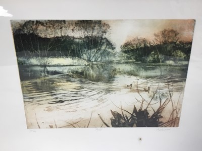 Lot 136 - Pat Mallinson (1930-2008) group of signed limited edition coloured etchings