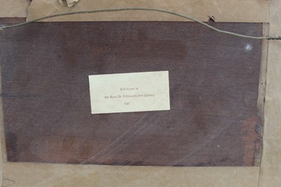 Lot 915 - John Moore of Ipswich (1820-1902) oil on panel - Willy Lott's Cottage, signed, 21.5cm x 33cm, in gilt frame