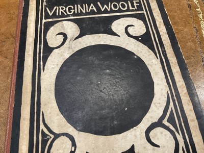 Lot 748 - Virginia Woolf - Monday or Tuesday, 1921 first edition, published by Hogarth Press, with woodcuts by Vanessa Bell, board ends