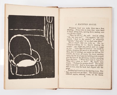 Lot 748 - Virginia Woolf - Monday or Tuesday, 1921 first edition, published by Hogarth Press, with woodcuts by Vanessa Bell, board ends