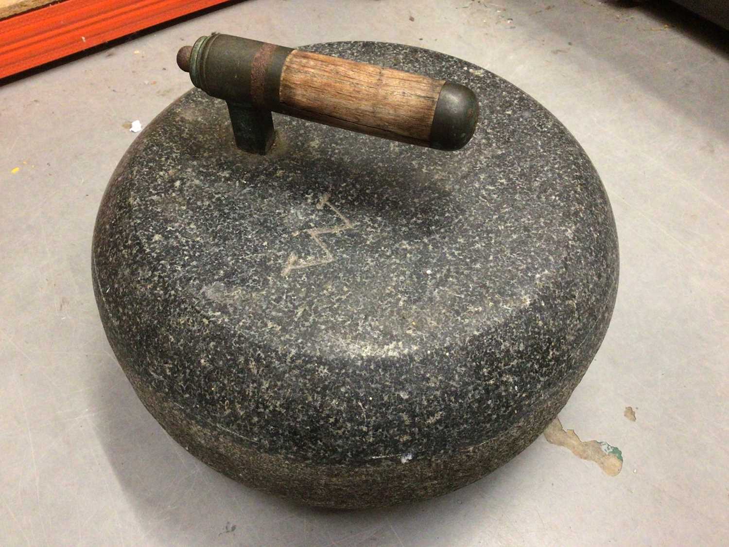 Lot 429 - Victorian curling stone