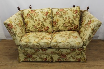 Lot 1375 - Knole sofa