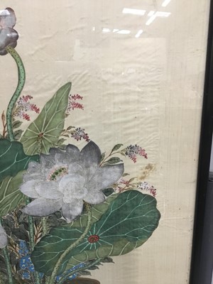 Lot 859 - Fine pair of early 20th century Chinese paintings on silk