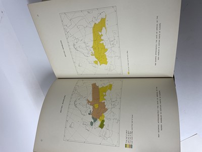 Lot 1102 - Two volumes, H. Eliot Howard, The British Warblers - A history with problems of their lives, illustrated by Henrik Gronvold, published Porter, London, 1907-1914, half calf bound