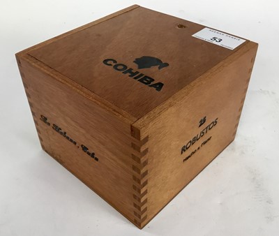 Lot 53 - Cigars - eleven Cuban Cohiba, in original box