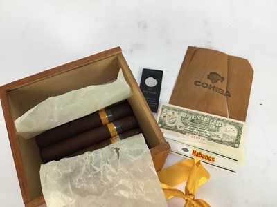 Lot 53 - Cigars - eleven Cuban Cohiba, in original box