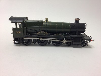Lot 12 - Finescale O Gauge Early Manor finished late BR 7810 Draycot Manor 89A Shed Code professionally built and finished