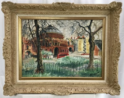 Lot 97 - Patricia Faust (b. 1924), oil on canvas, Royal Albert Hall