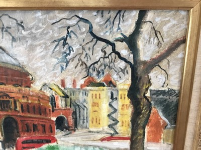 Lot 97 - Patricia Faust (b. 1924), oil on canvas, Royal Albert Hall