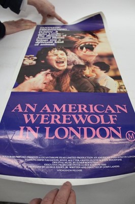 Lot 1537 - An American Werewolf in London - Australian daybill movie theatre poster