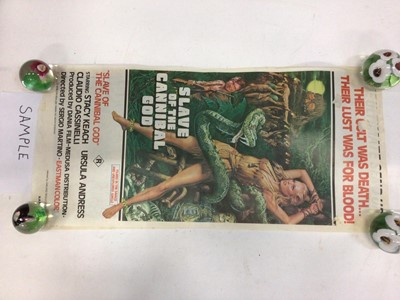 Lot 1403 - Collection of mostly Australian single sheet movie posters, including The Magic Christian starring Peter Sellers and Ringo Starr,  Panic in the City, Harry Secombe in Sunstruck, etc, and several R...
