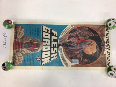 Lot 1403 - Collection of mostly Australian single sheet movie posters, including The Magic Christian starring Peter Sellers and Ringo Starr,  Panic in the City, Harry Secombe in Sunstruck, etc, and several R...