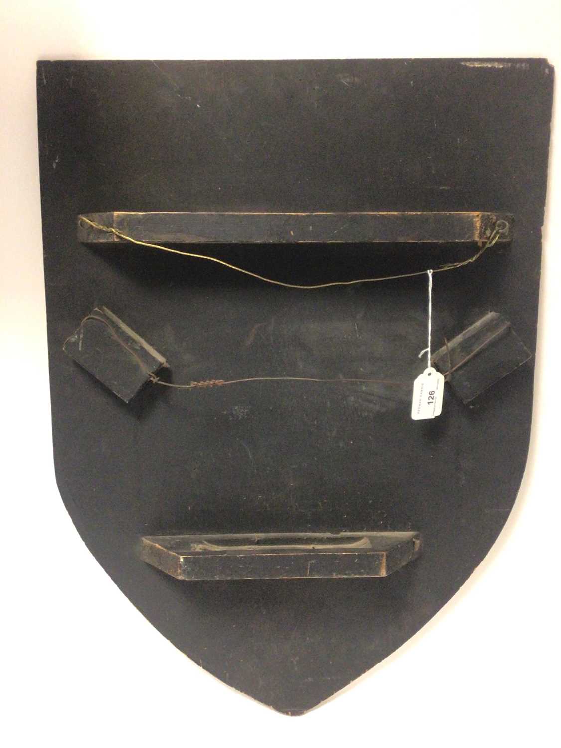 Georgetown Shield Lot 126 - H.M.King George VI Coronation display shield,