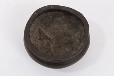 Lot 120 - An antique Chinese bronze small censer