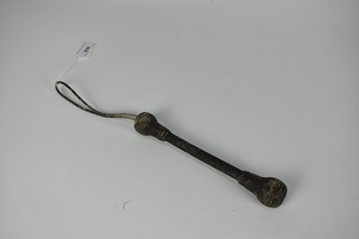 Lot 939 - Old Naval Bosun's persuader or cosh