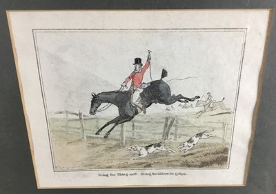 Lot 221 - Pair of engravings, "Doing it furiously" and "Doing the thing well".