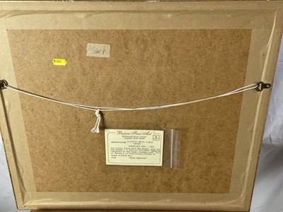 Lot 1166 - Winifred Marie Louise Austen (Exh: 1899-1940) signed etching - 'Tree Sparrows', 23.5cm x 31cm, in glazed gilt frame '