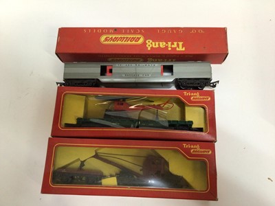 Lot 42 - Railway Triang OO Gauge boxed including RS13 set (no rails), R555C Pullamn Train, R59 2-6-2 locomotives, carriages and rolling stock (QTY)