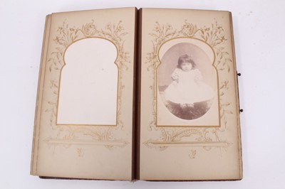 Lot 1071 - Late 19th century photograph album, potentially of Darwin interest, but all sitters unidentified