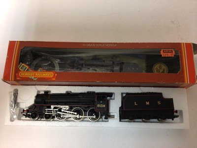 Lot 69 - Hornby OO gauge LNER Class A4 4-6-2 Locomotive 'Mallard' R077, LMS Class 5 4-6-0 LMS Class 4P 2-6-4 T Locomotive R088 NE 4-6-0 '7476' all boxed (4)