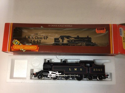 Lot 69 - Hornby OO gauge LNER Class A4 4-6-2 Locomotive 'Mallard' R077, LMS Class 5 4-6-0 LMS Class 4P 2-6-4 T Locomotive R088 NE 4-6-0 '7476' all boxed (4)