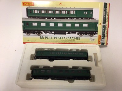 Lot 77 - Hornby OO gauge BR pull/push coaches R4534A, R4534B, R4534C all boxed (3)