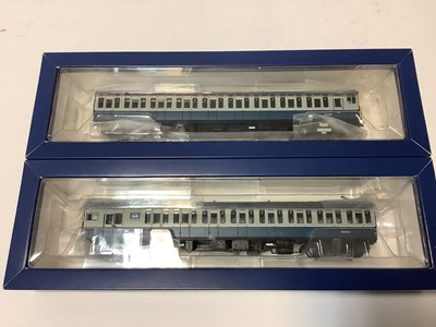 Lot 90 - Bachmann OO gauge Class 416 2 EPB EMU 6238 BR blue and grey 31-377 boxed
