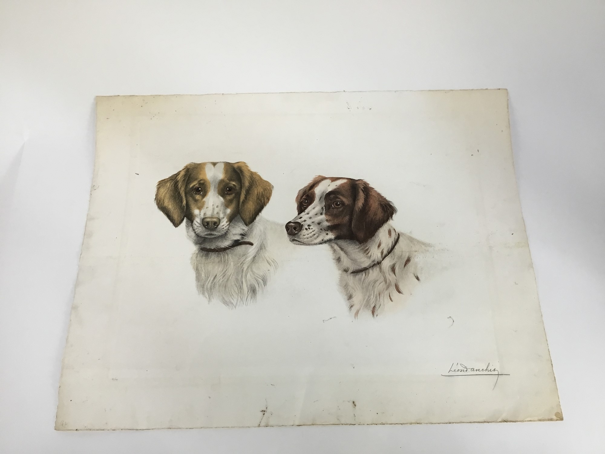 Lot 243 - Leon Danchin (1887-1838) lithograph - Two