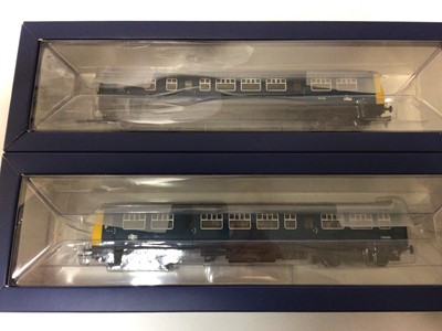 Lot 100 - Bachmann OO gauge Class 101 DMU BR blue 32-288 boxed