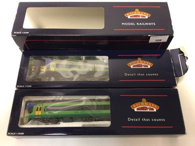 Lot 108 - Bachmann OO gauge 158 two car DMU Central Trains 31-504A boxed