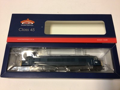 Lot 120 - Bachmann OO gauge Class 45 45036 BR blue split centre headcode 32-680 boxed