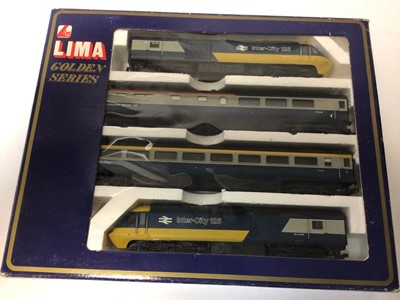 Lot 151 - Lima OO gauge Diesel Locomotives 57402 Regional Railways 811075 N, DMU 101 set L 149896 67013 EWS L 810007, Golden Series Intercity 125 set 149751 GW all boxed (4)