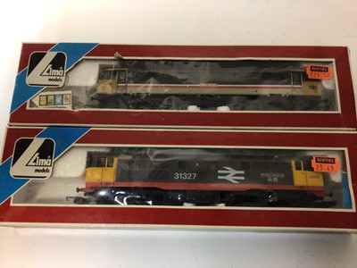 Lot 152 - Lima OO gauge Diesel Locomotives 73004 The Bluebell Railway 20 5273, 87012 Cour de Lion 20 5195P, 31327 Railfreight 20 5130, 59201 Vale of York 20 4805A6  all boxed (4)