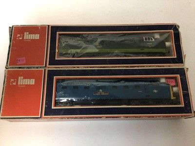 Lot 153 - Lima OO gauge Diesel Locomotives Class 47811 First L 20 4825, 87009 City of Birmingham L 20 5234 A1, 9006 The Fife of Forfar Yeomanry 5105W, D 9003 Meld 5106W all boxed (4)