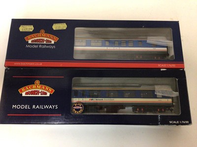 Lot 157 - Bachmann OO gauge selection of boxed carriages, coaches, restaurant car etc (10)