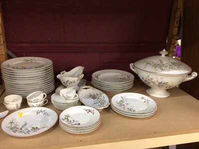 Lot 619 - Collection of 19th century French tablewares