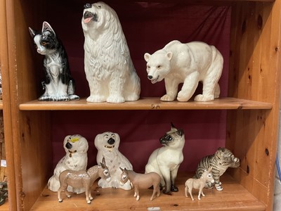Lot 126 - Collection of Beswick figures (10)