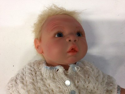 Lot 1809 - Reborn Dolls one by Corey 2004 and the other Reasee by Val Shelton
