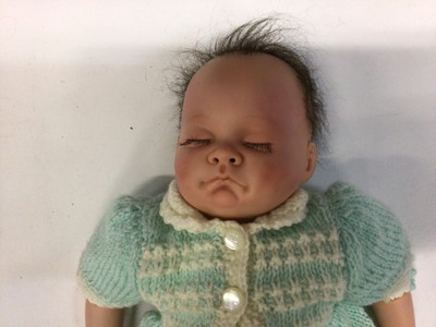 Lot 1809 - Reborn Dolls one by Corey 2004 and the other Reasee by Val Shelton