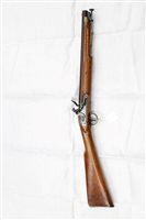 Lot 924 - Rare Georgian Paget 15 bore Militia flintlock...