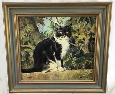 Lot 202 - Norman Coker, contemporary, oil on board, 'Badger', signed and titled, 34 x 39cm, framed