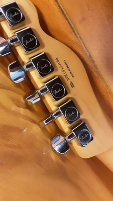 Lot 2263 - Fender Telecaster left-handed electric six string,made in Mexico, serial number MX14560144.