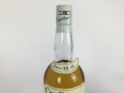 Lot 23 - Whisky - one bottle, Cardu 12 years old, 26 2/3 fl. ozs, 70%, in original box