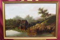 Lot 990 - Charles Morris Snr., oil on canvas - water...
