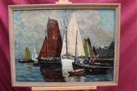 Lot 992 - Early 20th century Scandinavian School oil on...