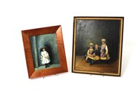 Lot 993 - Victoria Harrington, oil on panel - three...
